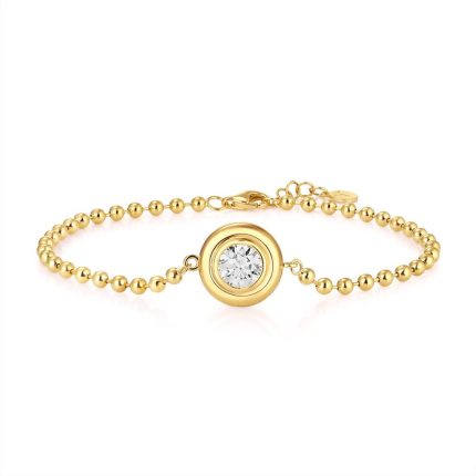 B019 Round Fashion Double-Bezel Bracelet