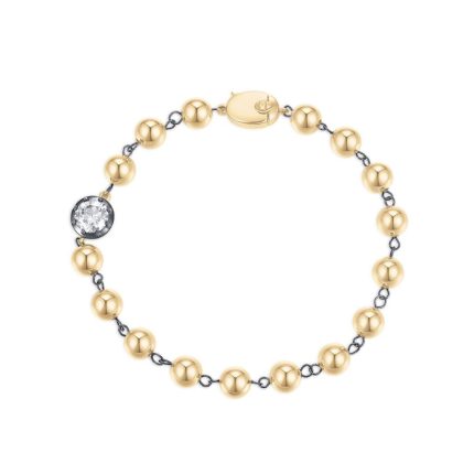 B036 Round Georgian Ball Bracelet