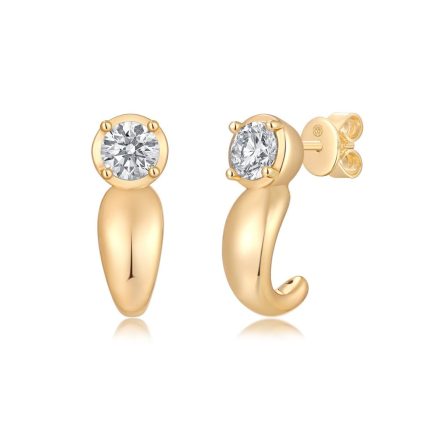 E102 Round Aire Fashion Studs Earrings