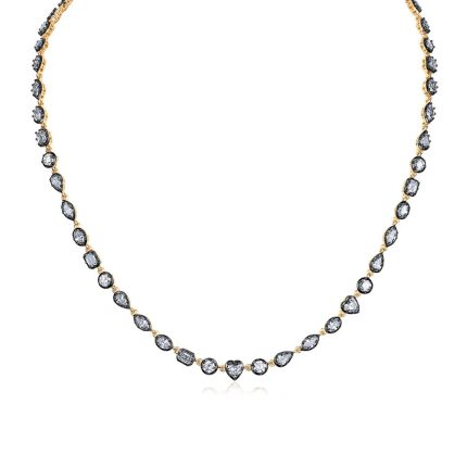 N0381 Multi-Shapes  Fashion Georgian Necklace