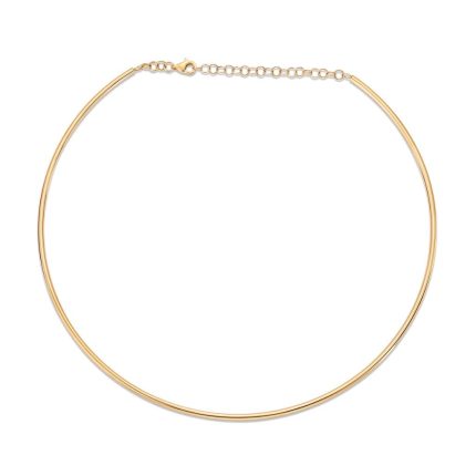 TJC6686Y Fashion Omega Necklace | 3MM | 14+2 Inches