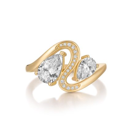TJR131 PEAR TOI MOI FASHION RING
