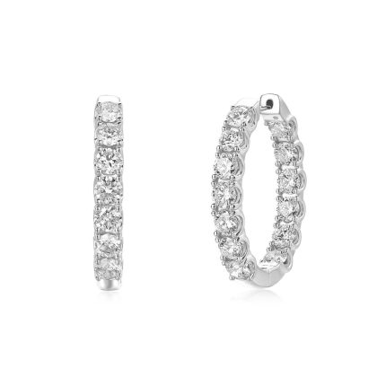 TJE167 ROUND FASHION HOOPS FASHION EARRINGS