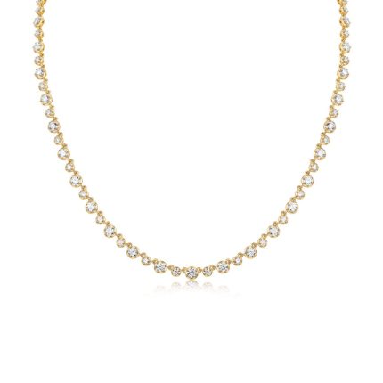 TJN327 ROUND FASHION GEORGIAN NECKLACE