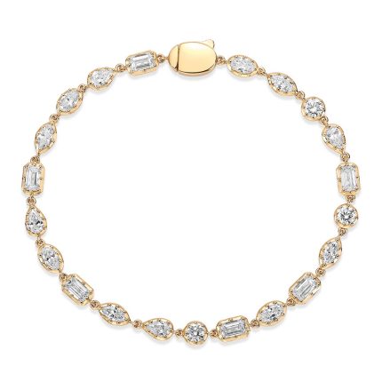 TJB00275MSY MULTI-SHAPE GEORGIAN BRACELET