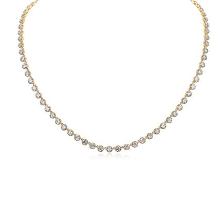 TJN00379Y ROUND FASHION GEORGIAN NECKLACE