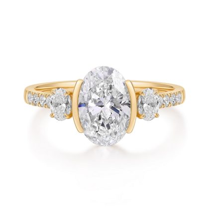 TJR00955Y OVAL, ROUND FASHION BRIDAL RING