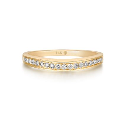 TJR105 ROUND WOMAN BAND BRIDAL RING