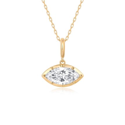 TJP002 MARQUISE FASHION CHARM GEORGIAN PENDANT